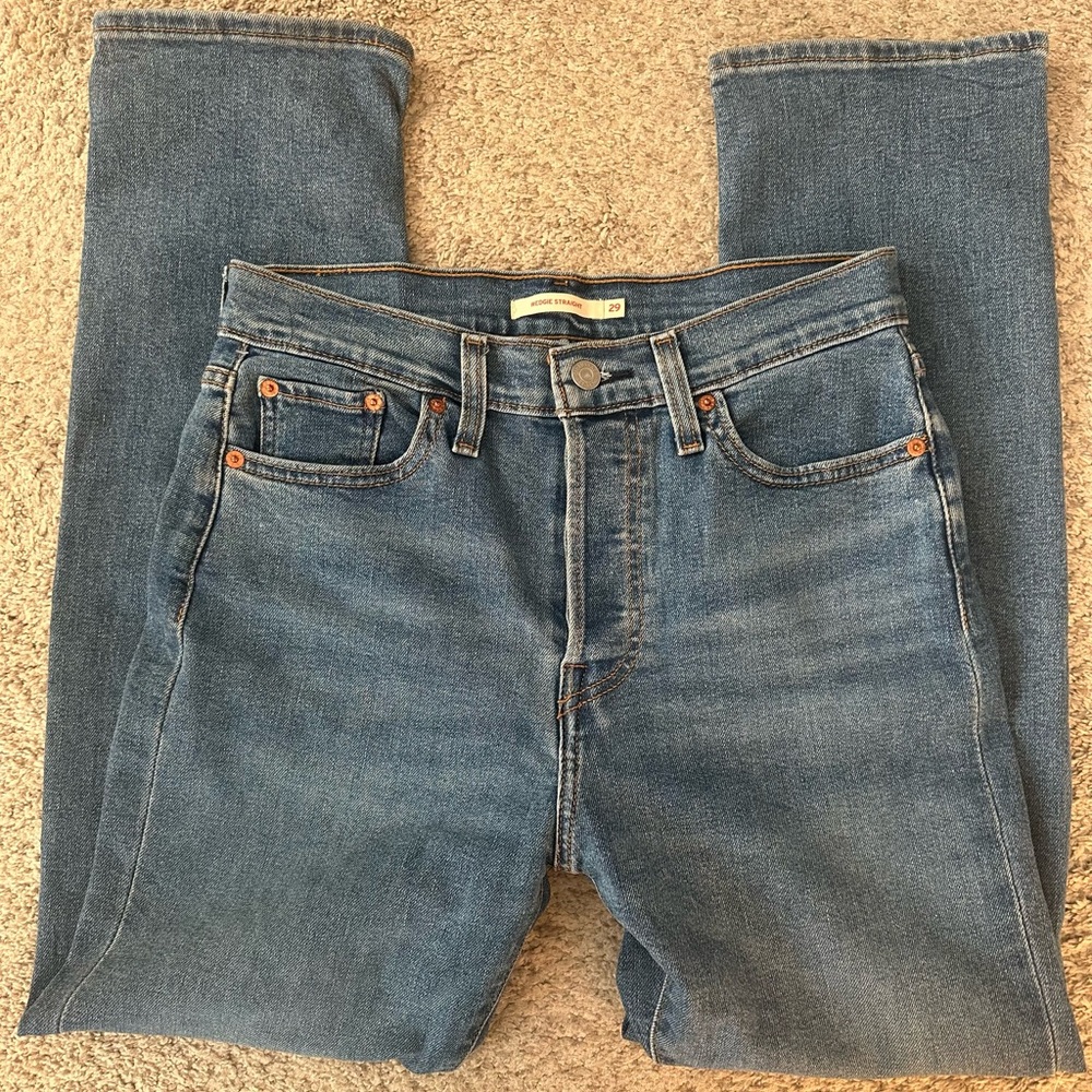 Levi Strauss Wedgie Straight Jeans